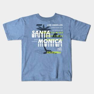 Los Angeles Santa Monica Kids T-Shirt